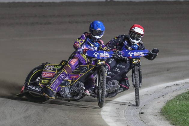 Rzeszow 19.09.2026. Zuzel FIM indywidualne mistrzostwa Europy na zuzlu sezon 2026 --- FIM Speedway Euro Championship season 2026 nz Kacper Woryna, Maciej Jnaowski Fot. Kacper Staniec NEWSPIX.PL --- newspix.pl 