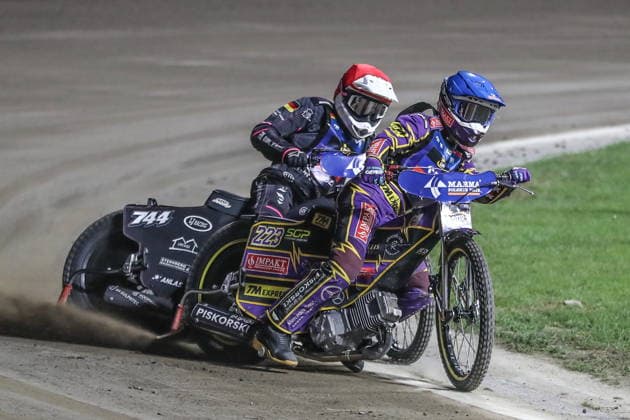 Rzeszow 19.09.2026. Zuzel FIM indywidualne mistrzostwa Europy na zuzlu sezon 2026 --- FIM Speedway Euro Championship season 2026 nz Kacper Woryna, Maciej Jnaowski Fot. Kacper Staniec NEWSPIX.PL --- newspix.pl 