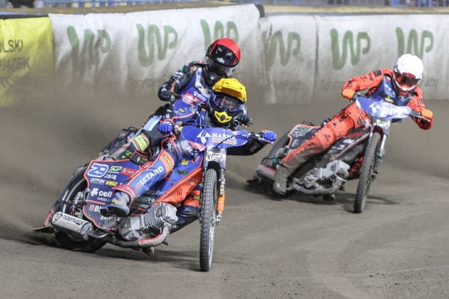 Rzeszow 19.09.2026. Speedway Euro Championship 2026 - Round 3 in Rzeszow, Poland --- Zuzel Indywidualne Mistrzostwa Europy 3 Final SEC w Rzeszowie Persons Shown : Andrzej Lebiediew, Andzejs Lebedevs, Kim Nilsson, Jan Kvech Fot. Konrad Swierad Arena Akcji NEWSPIX.PL --- newspix.pl 