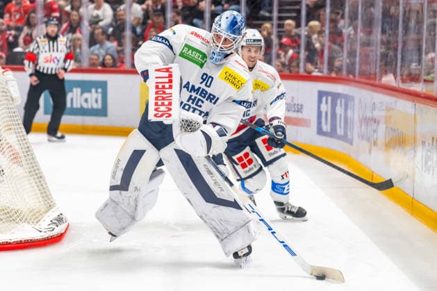 NL: Lausanne HC - HC Ambri-Piotta 19.09.2026, Lausanne, Vaudoise Arena, NL: Lausanne HC - HC Ambri-Piotta. Gilles Senn (90, HC Ambri-Piotta) during the 2026-2027 Swiss National League Ice hockey, Eishockey game between Lausanne HC and HC Ambri-Piotta the Saturday 19.09.2026 at the Vaudoise Arena in Lausanne, Switzerland. Lausanne Vaudoise Arena Vaud Switzerland Copyright: xMediafabxPhotographyxFabricexDexGasperisx MEDIAFAB-HOCKEY-LAUSANNE HC-HC AMBRI-PIOTTA-LAUSANNE-19.09.2026-0085