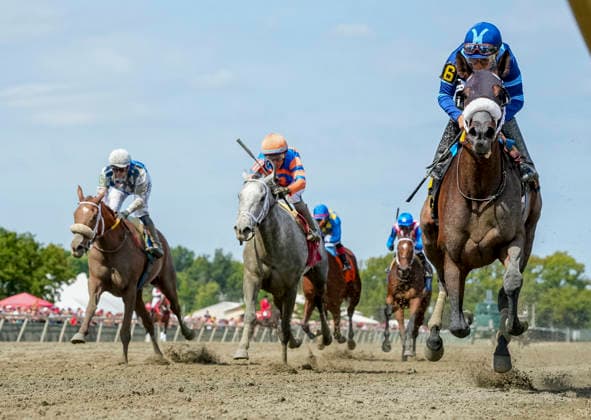 September 19, 2026, Bensalem, Pa, USA: U Lite Up My Life (6) ridden by Paco Lopez wins the Philly Special Stakes on Pennsylvania Derby Day at Parx Casino and Racing in Bensalem, Pennsylvania on September 19, 2026. Eclipse Sportswire CSM Bensalem USA - ZUMAcs17 20260919_faf_cs17_010 Copyright: xScottxSeriox