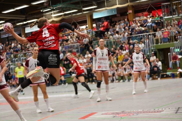 Nina Fischer, SG Nürtingen Zizishausen, 4th in scoring, GER; SG Nürtingen Zizishausen vs. HL Buchholz 08 Rosengarten, Handball, 2nd ALSCO Women s Handball Bundesliga, Matchday 4, 2026–2027 season, September 19, 2026 GER, SG Nürtingen Zizishausen vs. HL Buchholz 08 Rosengarten, Handball, 2nd ALSCO Women’s Handball Bundesliga, Matchday 4, 2026–2027 season, September 19, 2026, Steinenberg Copyright: xEibner-Pressefoto SoerenxHerwegx EP_SHG