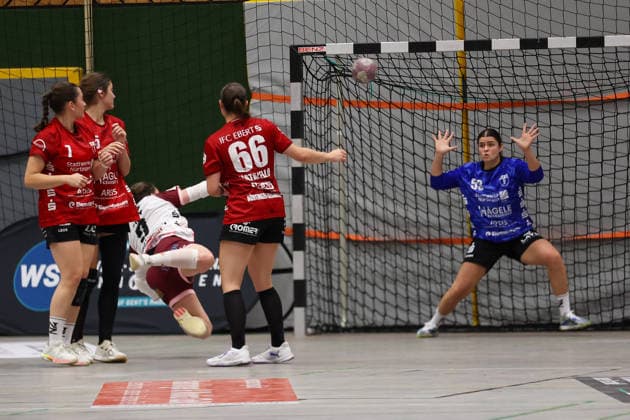 Lotta Christiansen, HL Buchholz 08 Rosengarten, No. 9 with a goal attempt, GER; SG Nürtingen-Zizishausen vs. HL Buchholz 08 Rosengarten, Handball, 2nd ALSCO Women s Handball Bundesliga, Matchday 4, 2026–2027 season, September 19, 2026 GER, SG Nürtingen Zizishausen vs. HL Buchholz 08 Rosengarten, Handball, 2nd ALSCO Women’s Handball Bundesliga, Matchday 4, 2026–2027 season, September 19, 2026 Steinenberg Copyright: xEibner-Pressefoto SoerenxHerwegx EP_SHG