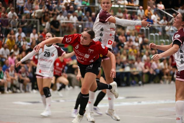 Handball, Women, 2nd HBF, TG Nürtingen v SGH Rosengarten-Buchholz