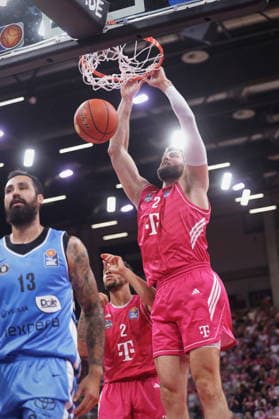 Leon Kratzer, Telekom Baskets Bonn vs. Veolia Towers Hamburg, Matchday 1 of the 2026–27 Season
