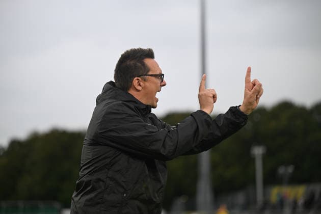 September 19, 2026, GER, Soccer, Regionalliga Nord, Matchday 10, 2026–2027 Season, Oldenburg, Marschweg Stadium, VfB Oldenburg vs. SSV Jeddeloh II, Kristian ARAMBASIC, SSV Jeddeloh II Coach, Oldenburg, Marschweg Stadium, Lower Saxony, Germany Copyright: xnordphotoxGmbHx xRojahnx