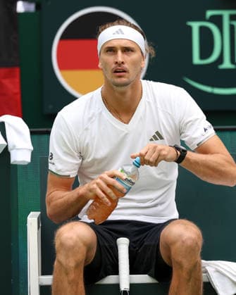 Alexander Zverev, Davis Cup: Germany vs. Croatia, Heristo Arena, Halle, Westphalia, Germany; Tennis Davis Cup 20026; Heristo Arena, Halle, North Rhine-Westphalia, Germany; September 19, 2026 Copyright: xJuergenxHasenkopfx