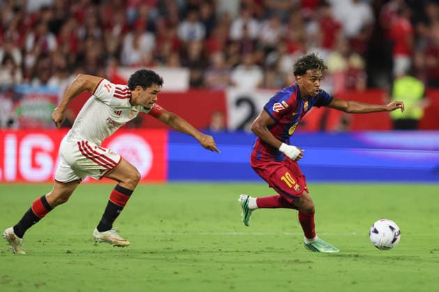 Football, Spain, Sevilla FC v FC Barcelona