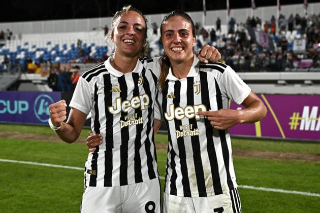 Mp Viareggio 19 09 2026 - finale WomenÕs Cup femminile Juventus-Roma foto Matteo Papinii Image nella foto: Martina Rosucci-Estela Carbonell 
