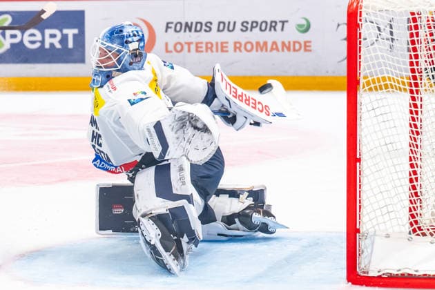NL: Lausanne HC - HC Ambri-Piotta 19.09.2026, Lausanne, Vaudoise Arena, NL: Lausanne HC - HC Ambri-Piotta. Gilles Senn (90, HC Ambri-Piotta) during the 2026-2027 Swiss National League Ice hockey, Eishockey game between Lausanne HC and HC Ambri-Piotta the Saturday 19.09.2026 at the Vaudoise Arena in Lausanne, Switzerland. Lausanne Vaudoise Arena Vaud Switzerland Copyright: xMediafabxPhotographyxFabricexDexGasperisx MEDIAFAB-HOCKEY-LAUSANNE HC-HC AMBRI-PIOTTA-LAUSANNE-19.09.2026-0263