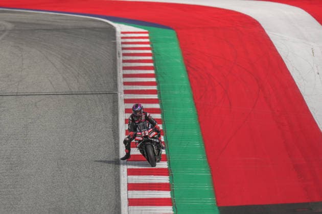 MotoGP Of Austria - Qualifying Jorge Martin of Aprilia Racing during qualifying for the Austrian MotoGP Grand Prix at the Red Bull Ring race track in Spielberg, Austria, on September 19, 2026. Spielberg Austria  Copyright: xFabioxAvernax originalFilename:averna-practice260919_npmba.jpg
