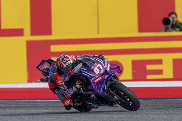 MotoGP Of Austria - Qualifying Toprak Razgatlioglu of Prima Pramac Yamaha MotoGP during qualifying for the Austrian MotoGP Grand Prix at the Red Bull Ring race track in Spielberg, Austria, on September 19, 2026. Spielberg Austria  Copyright: xFabioxAvernax originalFilename:averna-practice260919_nppGq.jpg