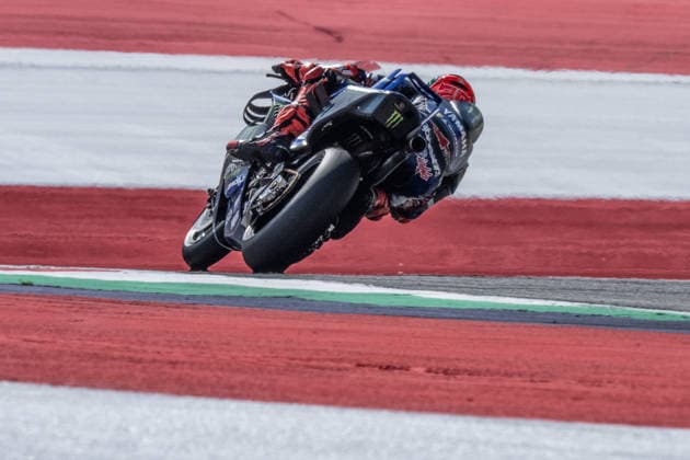 MotoGP Of Austria - Qualifying Fabio Quartararo of the Monster Energy Yamaha MotoGP Team during qualifying for the Austrian MotoGP Grand Prix at the Red Bull Ring race track in Spielberg, Austria, on September 19, 2026. Spielberg Austria  Copyright: xFabioxAvernax originalFilename:averna-practice260919_npqVa.jpg