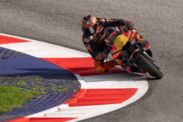 MotoGP Of Austria - Qualifying Pol Espargaro of Red Bull KTM Tech3 during qualifying for the Austrian MotoGP Grand Prix at the Red Bull Ring race track in Spielberg, Austria, on September 19, 2026. Spielberg Austria  Copyright: xFabioxAvernax originalFilename:averna-practice260919_npuE8.jpg