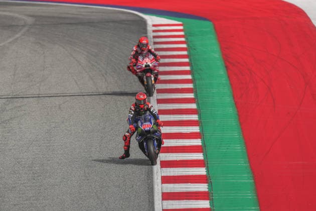 MotoGP Of Austria - Qualifying Fabio Quartararo of the Monster Energy Yamaha MotoGP Team during qualifying at the Austrian MotoGP Grand Prix at the Red Bull Ring race track in Spielberg, Austria, on September 19, 2026. Spielberg Austria  Copyright: xFabioxAvernax originalFilename:averna-practice260919_npvzy.jpg