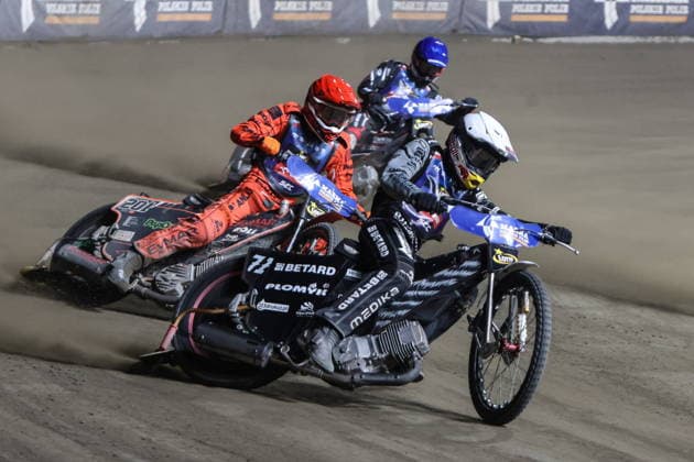 Rzeszow 19.09.2026. Speedway Euro Championship 2026 - Round 3 in Rzeszow, Poland --- Zuzel Indywidualne Mistrzostwa Europy 3 Final SEC w Rzeszowie Persons Shown : Maciej Janowski, Jan Kvech Fot. Konrad Swierad Arena Akcji NEWSPIX.PL --- newspix.pl 