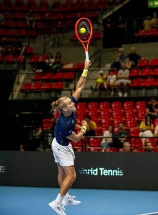 September 19, 2026, Rio De Janeiro, Rio De Janeiro, Brazil: Rafael Matos of Brazil Match action during the 2026 Davis Cup World Group I tie between Brazil and Switzerland, held at the Farmasi Arena in Rio de Janeiro, Brazil. Rio De Janeiro Brazil - ZUMAa293 20260919_zsp_a293_004 Copyright: xRicardoxAmaralx