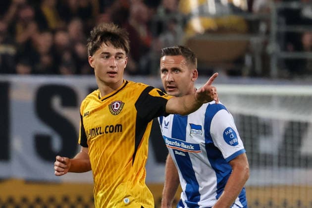 Germany, 2. Bundesliga, 2026–2027, Matchday 7, Dynamo Dresden vs. Hertha BSC, Rudolf Harbig Stadium, Dresden; Patrice ÄaoviÄ‡ Covic (Dynamo Dresden); 24 players Copyright: xLucasxWalterx