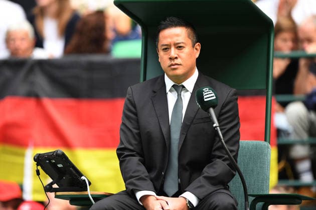 Umpire James KEOTHAVONG GBR Match 1 Alexander ZVEREV GER Matej DODIC CRO Germany GER Croatia CRO Tennis Davis Cup Qualifiers Round 2 on September 19, 2026, at the Heristo Arena in Westphalia, Germany Â