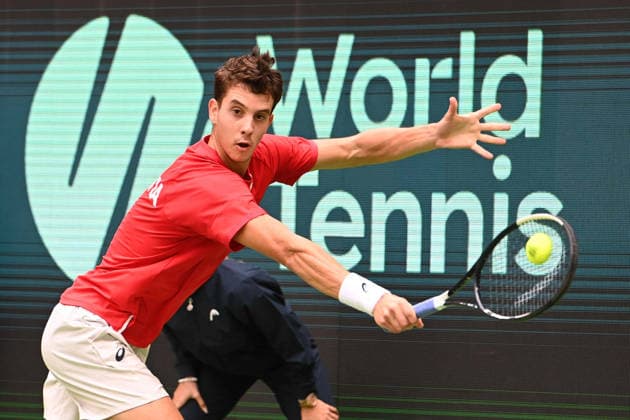 Matej DODIC (CRO) vs. Alexander ZVEREV (GER) – Match 1. Germany (GER) vs. Croatia (CRO). Tennis, Davis Cup Qualifiers, Round 2, on September 19, 2026, at the Heristo Arena Halle, Westphalia, Germany Â