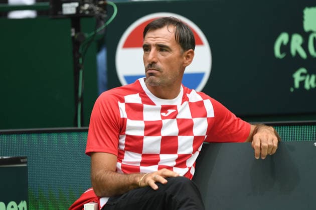 Ivan DODIC, Captain CRO vs. Alexander ZVEREV GER, Matej DODIC CRO vs. Germany GER vs. Croatia CRO, Tennis Davis Cup Qualifiers Round 2 on September 19, 2026, at the Heristo Arena in Westphalia, Germany Â