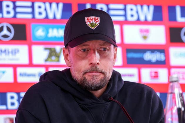 September 19, 26 VfB Stuttgart vs. Borussia Dortmund Germany, Stuttgart, September 19, 2026, Soccer, Bundesliga, 2026–2027 Season, VfB Stuttgart vs. Borussia Dortmund, Sebastian Hoeneß, Coach of VfB Stuttgart