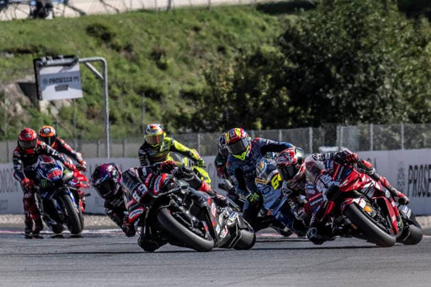 MOTO - MOTO GP - AUSTRIA GRAND PRIX 2026 89 MARTIN Jorge (spa), Aprilia Racing, Aprilia RS-GP26, action with 63 BAGNAIA Francesco (ita), Ducati Lenovo Team, Ducati Desmosedici GP26 during the 2026 MotoGP Qatar Grand Prix of Austria, on the Red Bull Ring, from September 18 to 20, 2026 in Austria, Spielberg - SpielbergAustria  Copyright: xGIGIxSOLDANOx