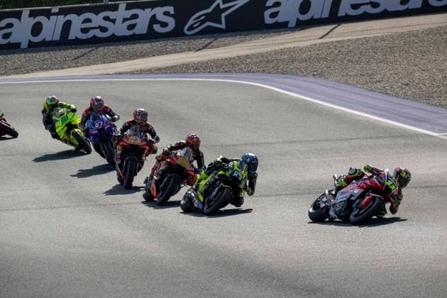 MOTO - MOTO GP - AUSTRIA GRAND PRIX 2026 11 MOREIRA Diogo (bra), Pro Honda LCR, Honda RC213V, action with 25 FERNANDEZ Raul (spa), Trackhouse MotoGP Team, Aprilia RS-GP26 during the 2026 MotoGP Qatar Grand Prix of Austria, on the Red Bull Ring, from September 18 to 20, 2026 in Austria, Spielberg - SpielbergAustria  Copyright: xGIGIxSOLDANOx