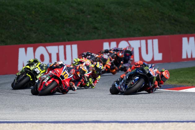 MOTO - MOTO GP - AUSTRIA GRAND PRIX 2026 20 QUARTARARO Fabio (fra), Monster Energy Yamaha MotoGP Team, Yamaha YZR-M1, action with 10 MARINI Luca (ita), Honda HRC Castrol, Honda RC213V during the 2026 MotoGP Qatar Grand Prix of Austria, on the Red Bull Ring, from September 18 to 20, 2026 in Austria, Spielberg - SpielbergAustria  Copyright: xGIGIxSOLDANOx