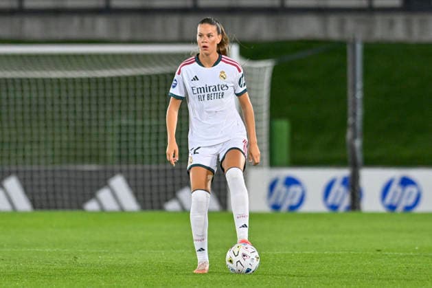 September 19, 2026, Madrid, Madrid, Spain: 22 BELLA ANDERSSON of Real Madrid CF Femenino during the Spanish Women League, Liga F, football match played between REAL MADRID fem 3 Vs VALENCIA CF 1 femenino at Alfredo Di Stefano stadium on September 19, 2026, in Valdebebas, Madrid, Spain. Madrid Spain - ZUMAc312 20260919_zsp_c312_271 Copyright: xOscarxManuelxSanchezx