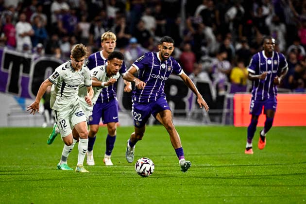 FOOTBALL : Toulouse vs Le Havre- 5eme Journee de Ligue 1 McDonald S - Toulouse - 19 09 2026 Rafik Messali (tfc) Toulouse  Copyright: xThierryxBretonx