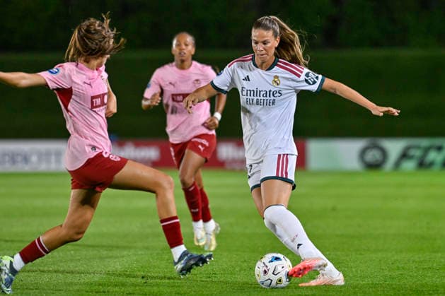 September 19, 2026, Madrid, Madrid, Spain: 22 BELLA ANDERSSON of Real Madrid CF Femenino during the Spanish Women League, Liga F, football match played between REAL MADRID fem 3 Vs VALENCIA CF 1 femenino at Alfredo Di Stefano stadium on September 19, 2026, in Valdebebas, Madrid, Spain. Madrid Spain - ZUMAc312 20260919_zsp_c312_319 Copyright: xOscarxManuelxSanchezx