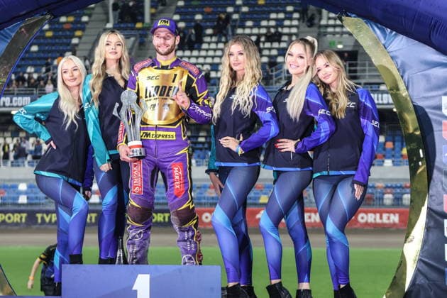 Rzeszow 19.09.2026. Speedway Euro Championship 2026 - Round 3 in Rzeszow, Poland --- Zuzel Indywidualne Mistrzostwa Europy 3 Final SEC w Rzeszowie Persons Shown : Kacper Woryna Fot. Konrad Swierad Arena Akcji NEWSPIX.PL --- newspix.pl
