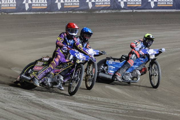 Rzeszow 19.09.2026. Speedway Euro Championship 2026 - Round 3 in Rzeszow, Poland --- Zuzel Indywidualne Mistrzostwa Europy 3 Final SEC w Rzeszowie Persons Shown : Kacper Woryna, Adam Ellis Fot. Konrad Swierad Arena Akcji NEWSPIX.PL --- newspix.pl 