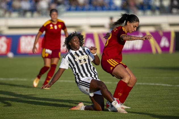 IPA88735211 - Martina Piemonte, Kysha, and Sylia during the Final—Juventus FC vs. AS Roma, Serie A Women s Cup in Viareggio (LU), Italy, September 19, 2026  Copyright: xJacopoxCane IPAxSportx xx IPA88735211