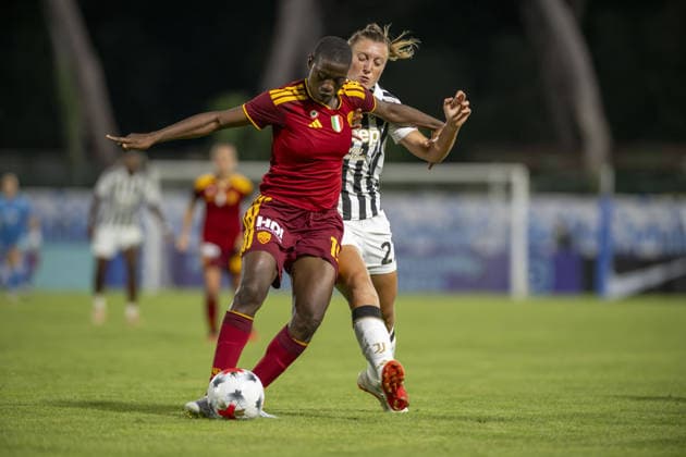 IPA88735286 - Shukurat Oladipo and Federica D Auria during the Final—Juventus FC vs. AS Roma, Serie A Women s Cup in Viareggio (LU), Italy, September 19, 2026  Copyright: xJacopoxCane IPAxSportx xx IPA88735286