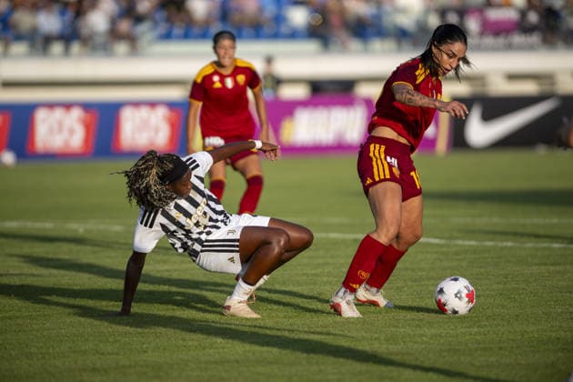 IPA88735219 - Martina Piemonte, Kysha, and Sylia during the Final—Juventus FC vs. AS Roma, Serie A Women s Cup in Viareggio (LU), Italy, September 19, 2026  Copyright: xJacopoxCane IPAxSportx xx IPA88735219