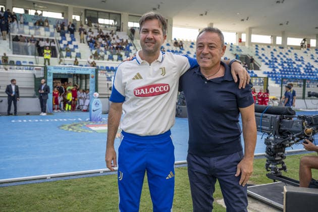 IPA88735685 - Isaac Guerrero and Giampiero Piovani during the Final—Juventus FC vs. AS Roma, Serie A Women s Cup in Viareggio (LU), Italy, September 19, 2026  Copyright: xJacopoxCane IPAxSportx xx IPA88735685