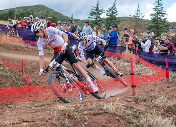 September 19, 2026: Elite mountain bike cycling action during the WOOP UCI World Series, Soldier Hollow Nordic Center, Midway, Utah. Larry Clouse CSM Images Midway United States - ZUMAc04_ 20260919_zma_c04_186 Copyright: xLarryxClouse Csmx