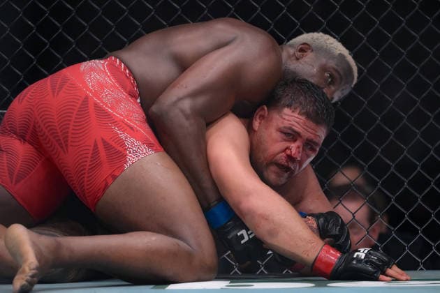 September 19, 2026, Los Angeles, California, USA: ROBELIS DESPAIGNE defeated TAI TUIVASA by split decision (29-28, 28-29, 29-28) during UFC 331 at the Crypto.com Arena in Los Angeles Los Angeles USA - ZUMAo117 20260919_zsp_o117_020 Copyright: xMikaelxOnax