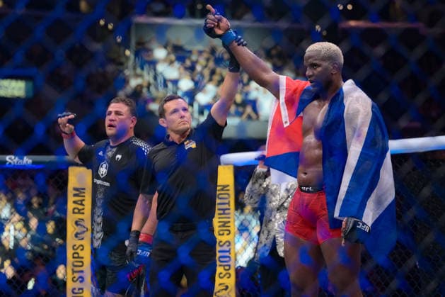 September 19, 2026, Los Angeles, California, USA: ROBELIS DESPAIGNE defeated TAI TUIVASA by split decision (29-28, 28-29, 29-28) during UFC 331 at the Crypto.com Arena in Los Angeles Los Angeles USA - ZUMAo117 20260919_zsp_o117_022 Copyright: xMikaelxOnax