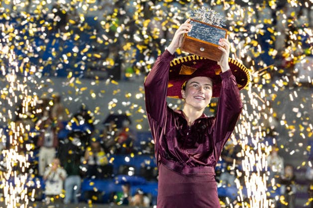 WTA GUADALAJARA OPEN 2026 WTA GUADALAJARA OPEN 2026 PEYTON STEARNS VS IVA JOVIC 09 19 2026 GUADALAJARA, JALISCO Action photo of Iva Jovic of the United States, champion of the singles tournament at the 2026 WTA Guadalajara Open, held at the Centro Panamericano de Tenis in Guadalajara, Jalisco, Mexico Action photo of Iva Jovic of the United States, champion of the singles tournament at the 2026 WTA Guadalajara Open, held at the Centro Panamericano de Tenis in Guadalajara, Jalisco, Mexico PHOTO BY IMAGENSHOP PHOTO AGENCY GUADALAJARA JALISCO MEXICO Copyright: xIMAGENSHOPxAGENCIAxFOTOGRAFICAx