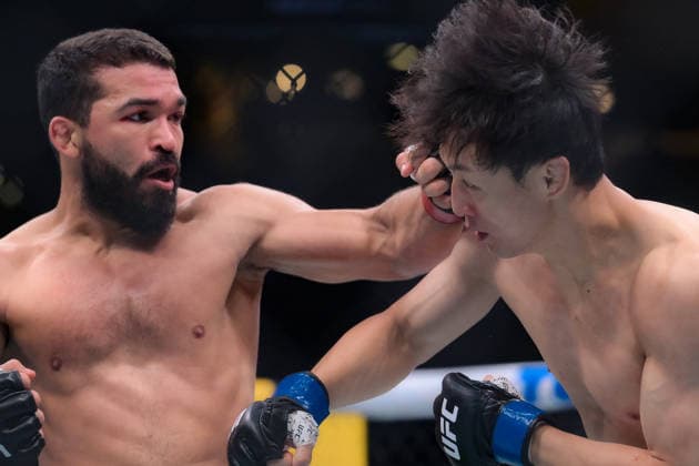 September 19, 2026, Los Angeles, California, USA: PATRICIO PITBULL defeated DOOHO CHOI by KO (strikes) at 3:28 of Round 1 during UFC 331 at the Crypto.com Arena in Los Angeles. Los Angeles USA - ZUMAo117 20260919_zsp_o117_039 Copyright: xMikaelxOnax