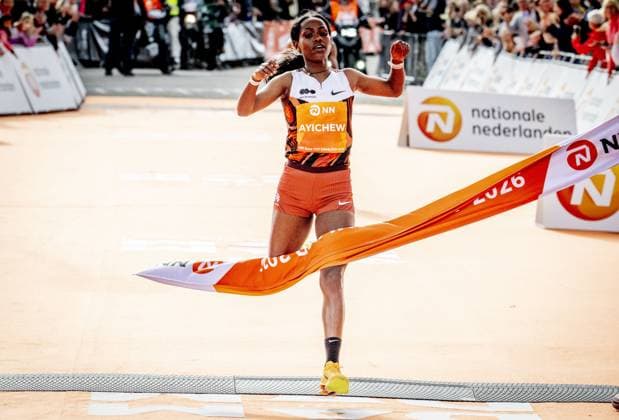 Athletics, NN Dam tot Damloop: a run from Amsterdam to Zaandam