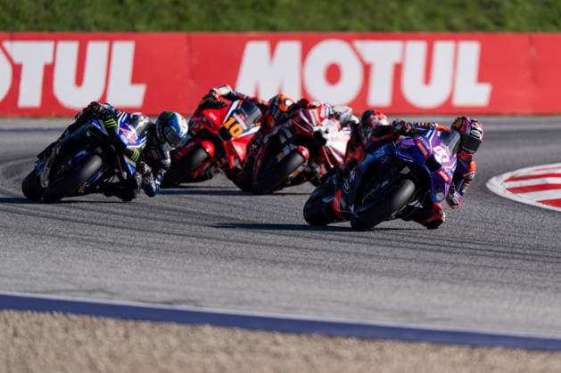 SPIELBERG, ÖSTERREICH - SEPTEMBER 20: Toprak RazgatlÄ±oÄülu aus der Türkei fährt für das Prima Pramac Yamaha MotoGP Teamund Ãlex Rins aus Spanien fährt für das Monster Energy Yamaha MotoGP Team während des MotoGP Großer Preis von Österreich 2026 -Warm Up am RED BULL RING am September 20, 2026 in Spielberg, ÖSTERREICH, STEIERMARK. SPIELBERG, AUSTRIA - SEPTEMBER 20: Toprak RazgatlÄ±oÄülu of Turkey rides for the Prima Pramac Yamaha MotoGP Team and Ãlex Rins of Spain rides for the Monster Energy Yamaha MotoGP Team during the MotoGP Austrian Grand Prix 2026 - Warm Up at the RED BULL RING on September 20, 2026 in Spielberg, AUSTRIA, STYRIA. Copyright: xIBEX.agencyx xKlausxPressbergerx