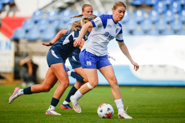 September 20, 2026, Hänsch Arena, Meppen, GER, Women s Soccer, 2nd Bundesliga: SV Meppen vs. SC Sand, Lotte Masseling SV Meppen 11 DFL REGULATIONS PROHIBIT ANY USE OF PHOTOGRAPHS AS IMAGE SEQUENCES AND OR QUASI-VIDEO Meppen, Lower Saxony, Hänsch Arena