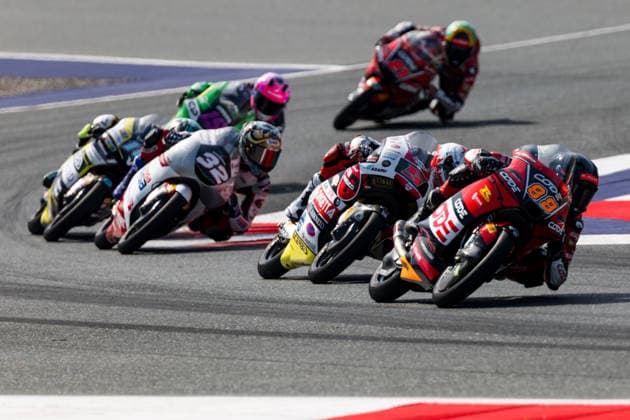 MOTORSPORTS - MotoGP, GP of Austria 2026 SPIELBERG,AUSTRIA,20.SEP.26 - MOTORSPORTS - Moto2, Grand Prix of Austria, Red Bull Ring. Image shows Zen Mitani (JPN Honda Team Asia), Leo Rammerstorfer (AUT SIC58 Squadra Corse) and Marcos Uriarte (ESP Liqui Moly Dynavolt Intact GP).  GEPAxpictures xMaticxKlansek