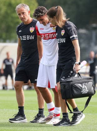 September 20, 2026, Germany, Stuttgart, Soccer: A-Junior DFB Cup Round of 16, 2025–2026 Season, Soccer: VfB Stuttgart U19 vs. Hertha BSC U19, Massimo Di Benedetto, VfB