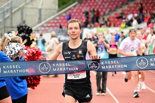 September 20, 2026 xkhx Kassel Kassel Marathon 2026 Marathon Finish Line Winner Marcel Bräutigam
