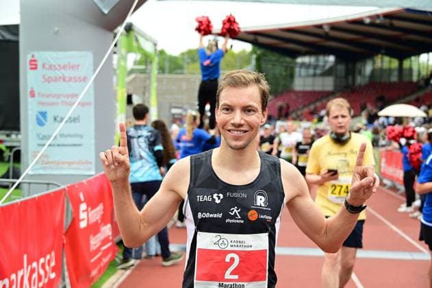 September 20, 2026 xkhx Kassel Kassel Marathon 2026 Marathon Finish Line Winner Marcel Bräutigam